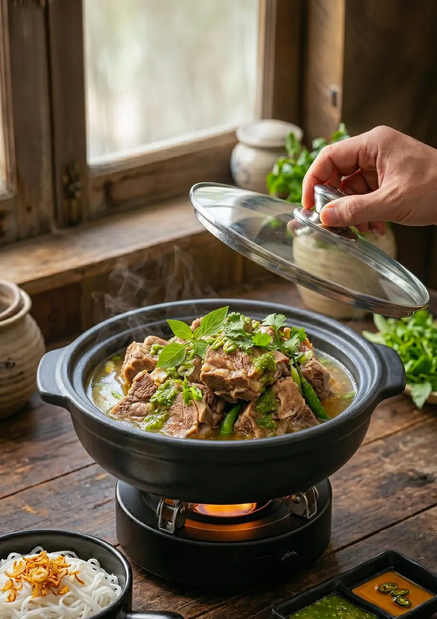 Xí quách ớt hiểm xì xụp